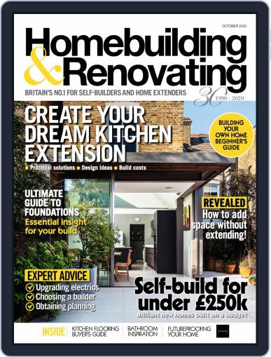 Homebuilding & Renovating October 1st, 2020 Digital Back Issue Cover