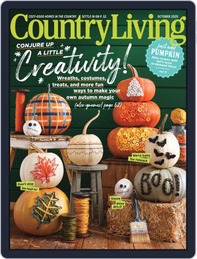 Country Living October 1st, 2020 Digital Back Issue Cover