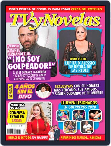 TV y Novelas México August 24th, 2020 Digital Back Issue Cover