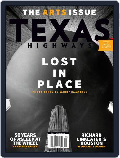 Texas Highways September 1st, 2020 Digital Back Issue Cover