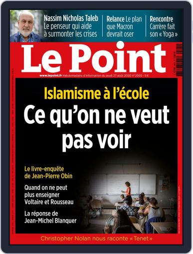 Le Point August 27th, 2020 Digital Back Issue Cover