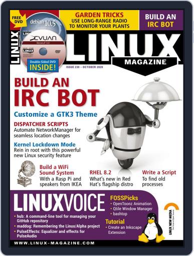 Linux October 1st, 2020 Digital Back Issue Cover