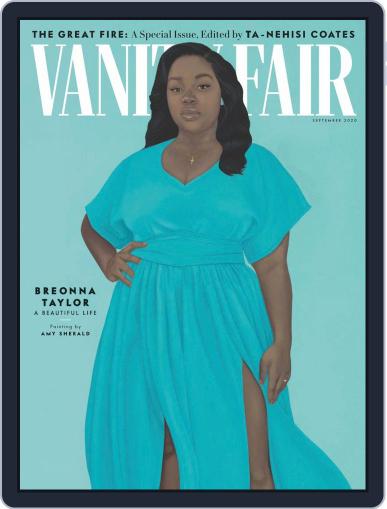 Vanity Fair UK September 1st, 2020 Digital Back Issue Cover