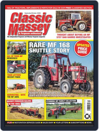 Classic Massey & Ferguson Enthusiast September 1st, 2020 Digital Back Issue Cover