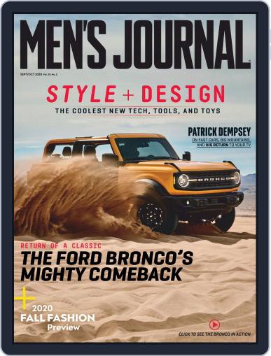 Men's Journal September 1st, 2020 Digital Back Issue Cover