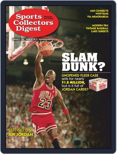 Sports Collectors Digest September 11th, 2020 Digital Back Issue Cover