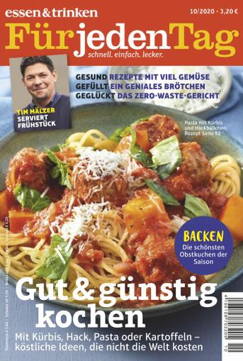 essen&trinken für jeden Tag (Digital) October 1st, 2020 Issue Cover