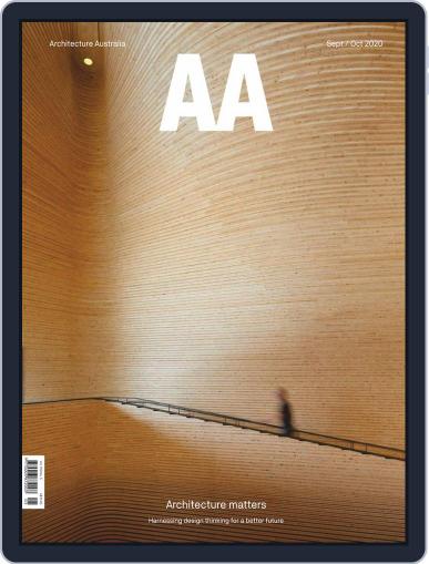 Architecture Australia September 1st, 2020 Digital Back Issue Cover