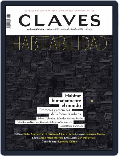 Claves De La Razón Práctica September 1st, 2020 Digital Back Issue Cover