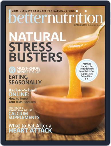 Better Nutrition September 1st, 2020 Digital Back Issue Cover