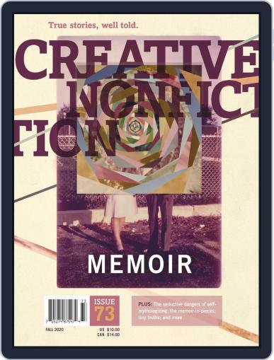 Creative Nonfiction August 10th, 2020 Digital Back Issue Cover