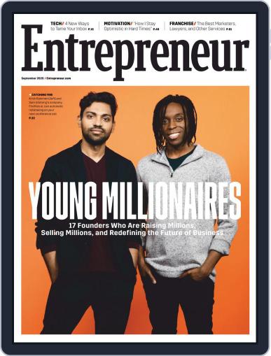Entrepreneur September 1st, 2020 Digital Back Issue Cover