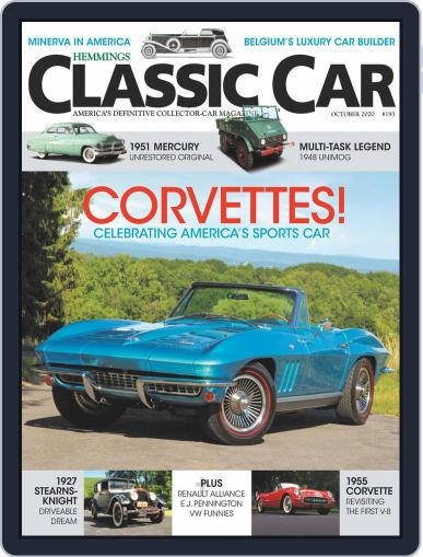 Hemmings Classic Car October 1st, 2020 Digital Back Issue Cover