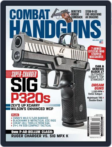 Combat Handguns November 1st, 2020 Digital Back Issue Cover