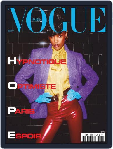 Vogue Paris September 1st, 2020 Digital Back Issue Cover