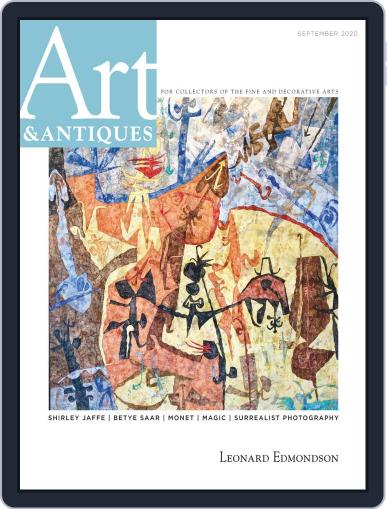 Art & Antiques September 1st, 2020 Digital Back Issue Cover
