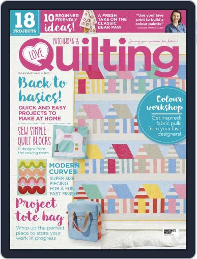 Love Patchwork & Quilting September 1st, 2020 Digital Back Issue Cover