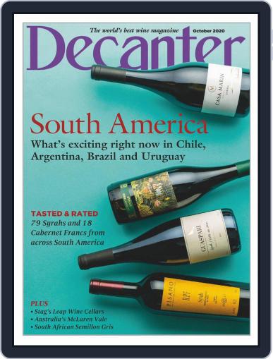 Decanter October 1st, 2020 Digital Back Issue Cover