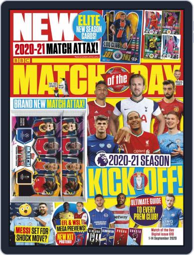 Match Of The Day September 1st, 2020 Digital Back Issue Cover
