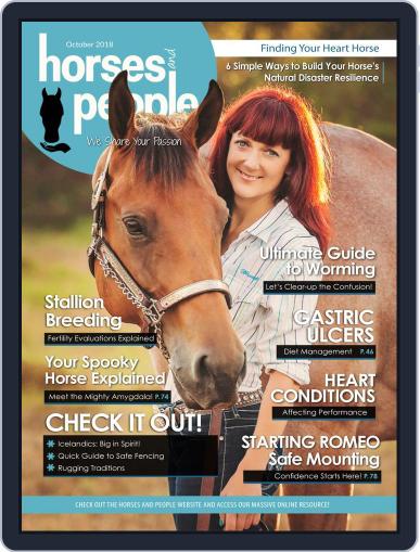 Horses and People October 1st, 2018 Digital Back Issue Cover