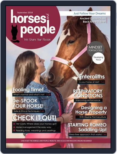 Horses and People September 1st, 2018 Digital Back Issue Cover