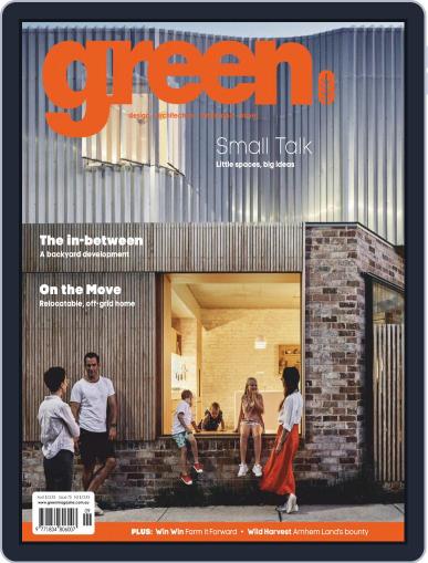 Green September 1st, 2020 Digital Back Issue Cover