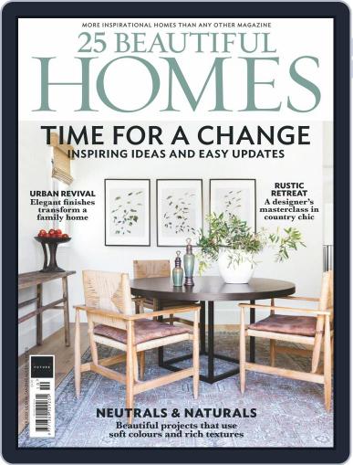 25 Beautiful Homes October 1st, 2020 Digital Back Issue Cover