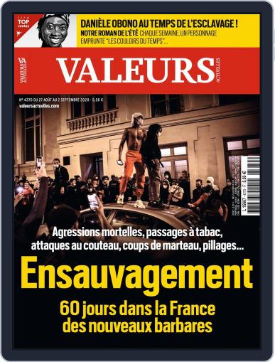 Valeurs Actuelles August 27th, 2020 Digital Back Issue Cover