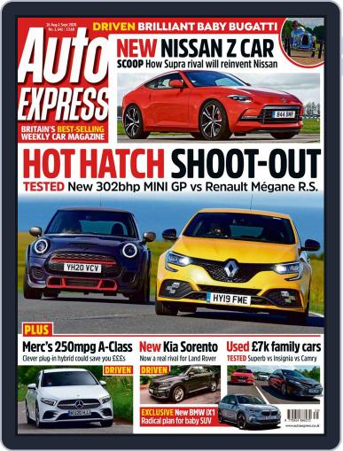 Auto Express August 26th, 2020 Digital Back Issue Cover