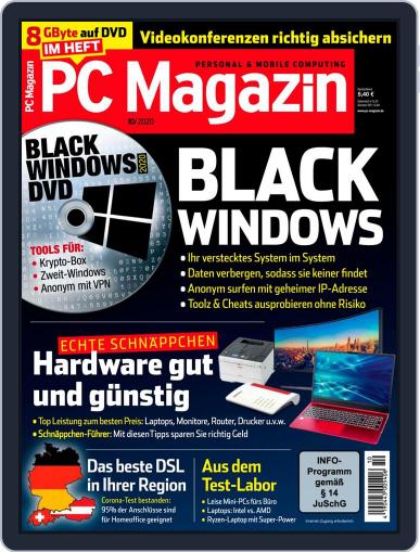PC Magazin October 1st, 2020 Digital Back Issue Cover