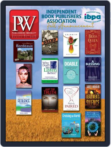 Publishers Weekly August 31st, 2020 Digital Back Issue Cover