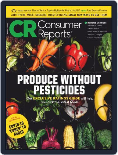 Consumer Reports October 1st, 2020 Digital Back Issue Cover