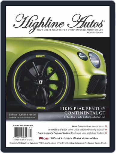 Highline Autos August 1st, 2020 Digital Back Issue Cover