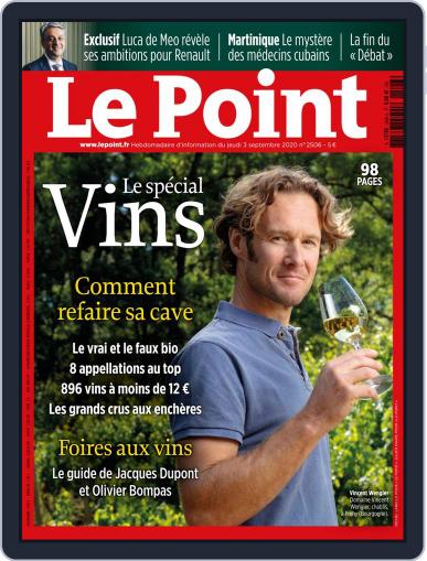 Le Point September 3rd, 2020 Digital Back Issue Cover