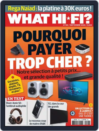 What Hifi France September 1st, 2020 Digital Back Issue Cover