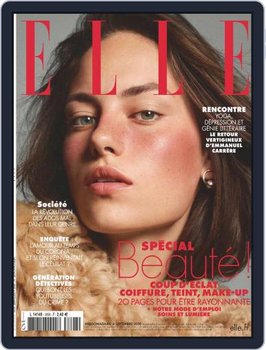 Elle France September 4th, 2020 Digital Back Issue Cover