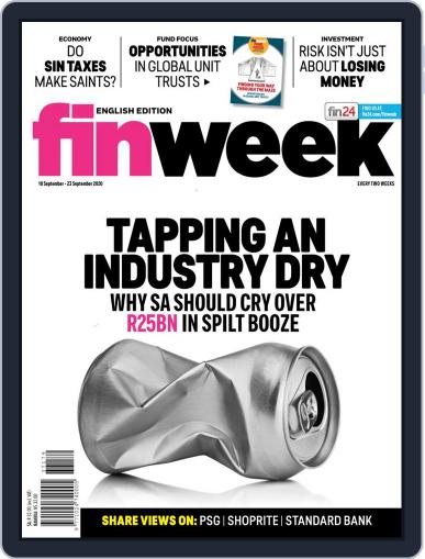 Finweek - English September 10th, 2020 Digital Back Issue Cover