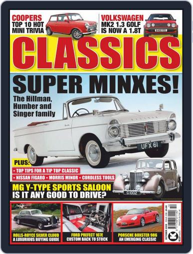 Classics Monthly October 1st, 2020 Digital Back Issue Cover