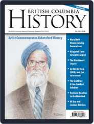 British Columbia History (Digital) Subscription                    September 1st, 2020 Issue