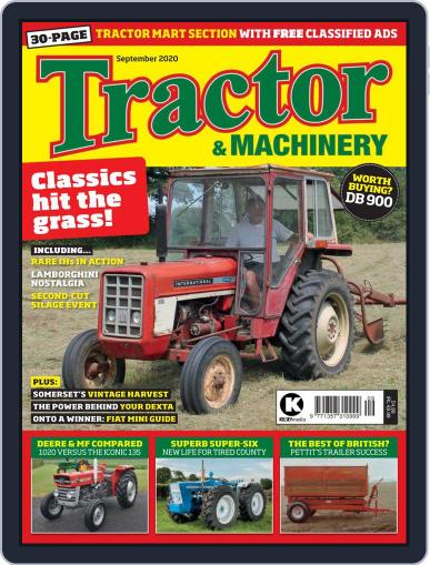 Tractor & Machinery September 1st, 2020 Digital Back Issue Cover