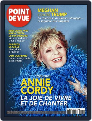 Point De Vue September 9th, 2020 Digital Back Issue Cover