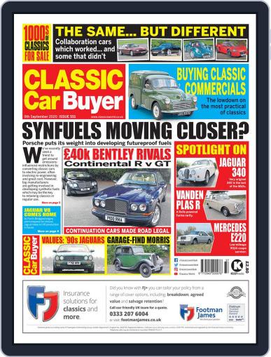 Classic Car Buyer September 9th, 2020 Digital Back Issue Cover