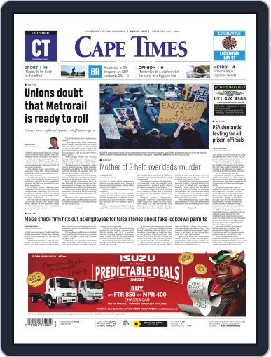 Cape Times July 1st, 2020 Digital Back Issue Cover