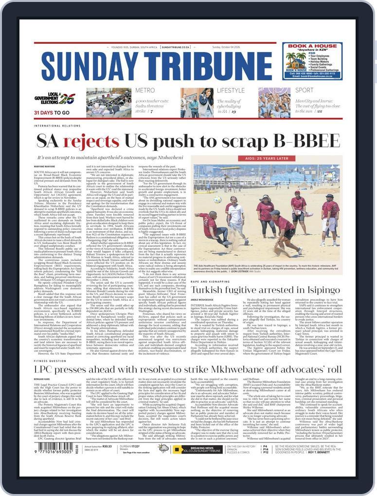 Sunday Tribune