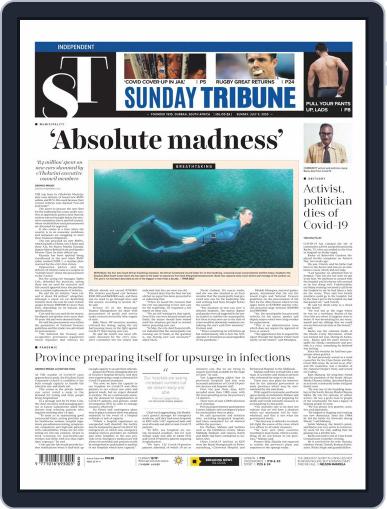 Sunday Tribune July 5th, 2020 Digital Back Issue Cover