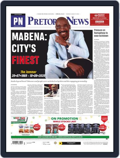 Pretoria News August 13th, 2020 Digital Back Issue Cover