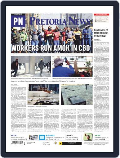 Pretoria News July 22nd, 2020 Digital Back Issue Cover