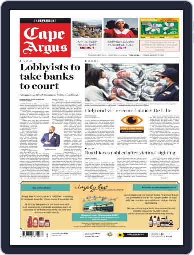Cape Argus August 7th, 2020 Digital Back Issue Cover