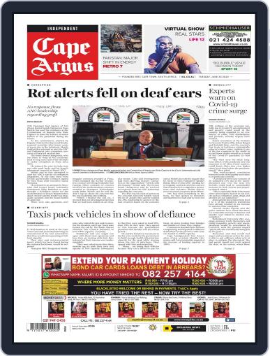 Cape Argus June 30th, 2020 Digital Back Issue Cover