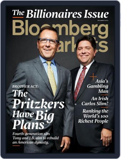 Bloomberg Markets November 8th, 2013 Digital Back Issue Cover